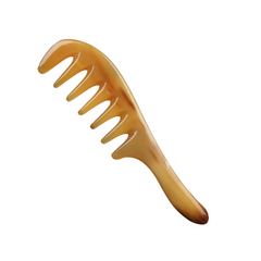Ethical Handcrafted Buffalo Horn Massage Comb 1
