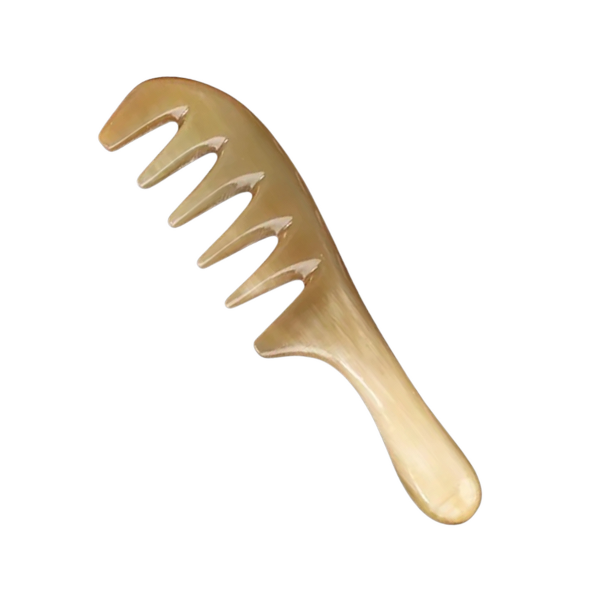 Ethical Handcrafted Buffalo Horn Massage Comb 1