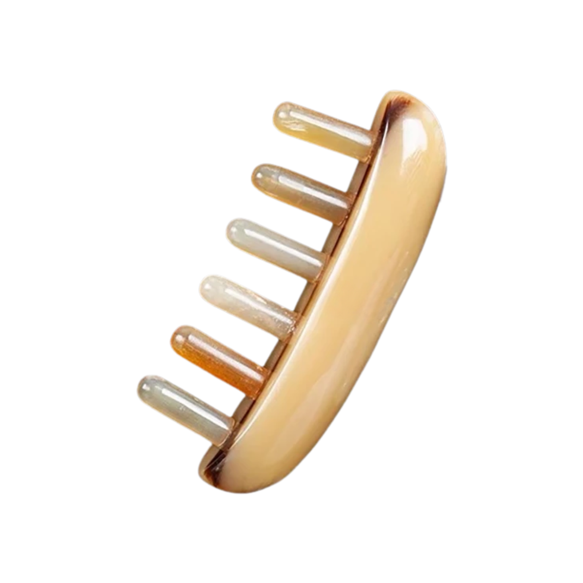 Ethical Handcrafted Buffalo Horn Massage Comb 3