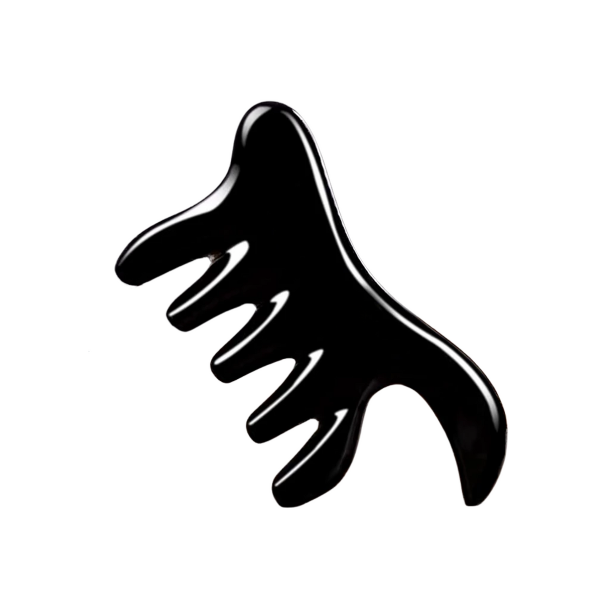 Ethical Handcrafted Buffalo Horn Massage Comb 4