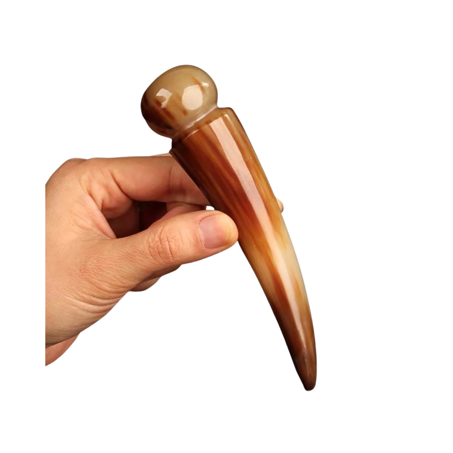 Ethical Handcrafted Buffalo Horn Massage Tools 11