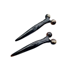 Ethical Handcrafted Buffalo Horn Massage Tools 12