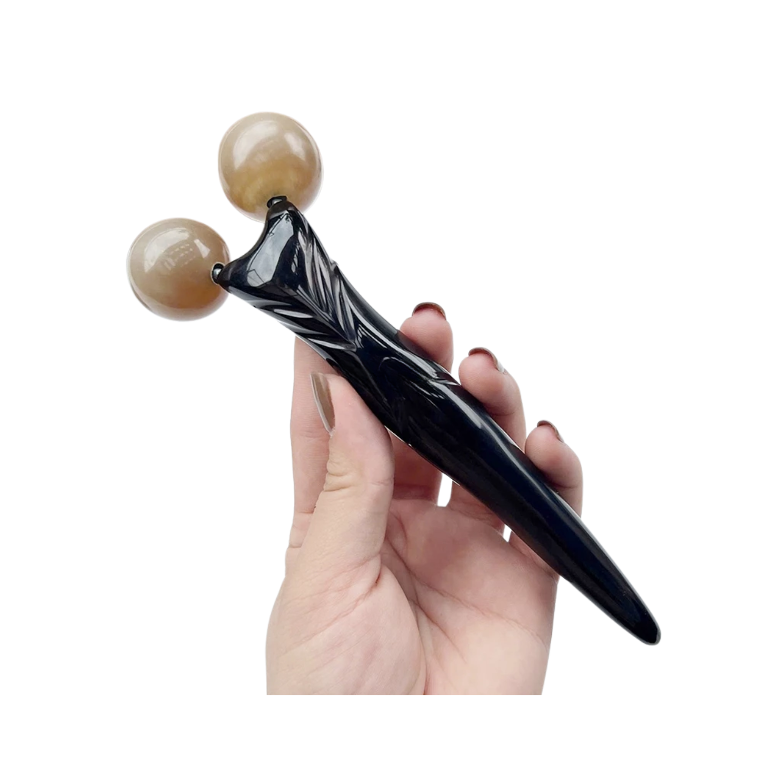 Ethical Handcrafted Buffalo Horn Massage Tools 8
