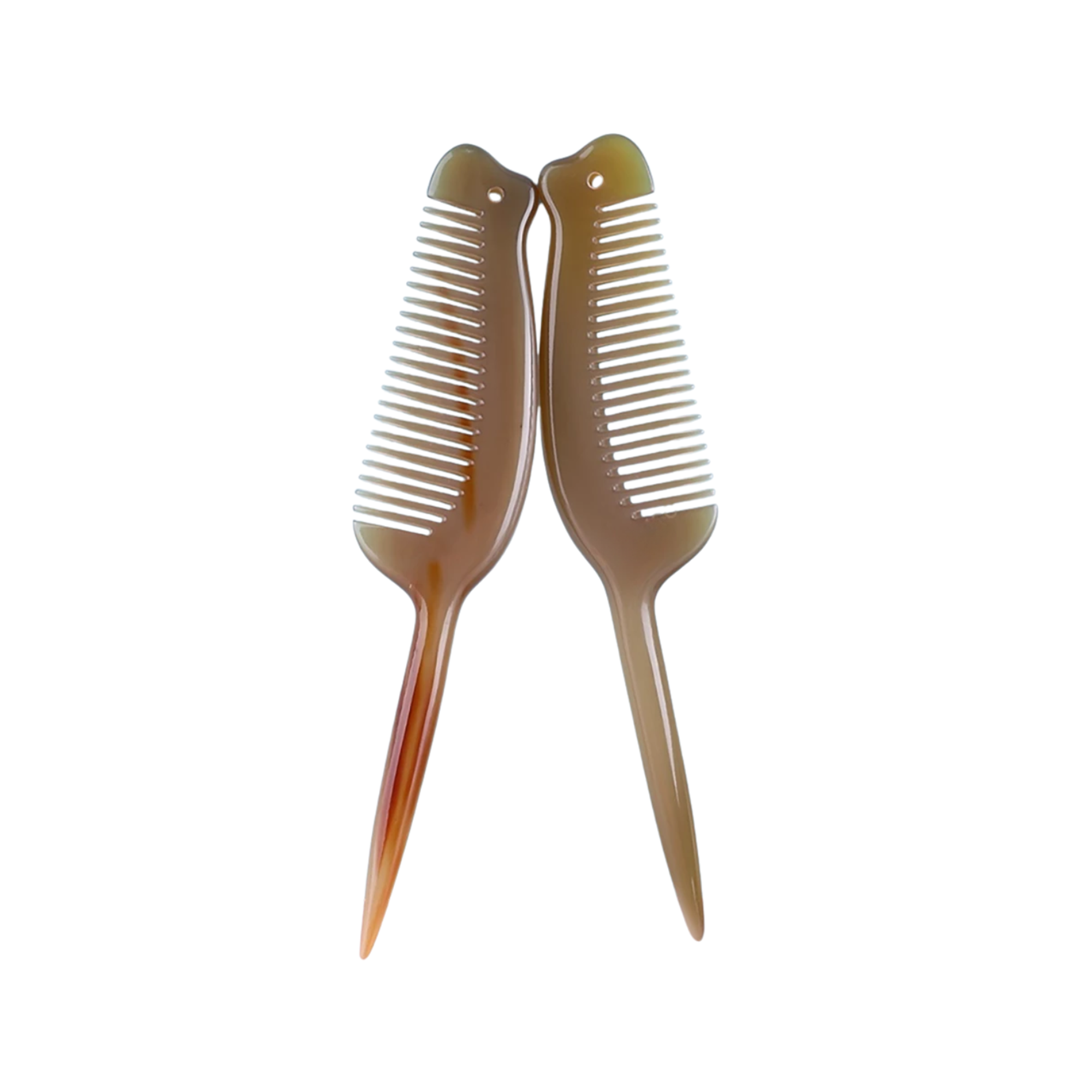 Ethical Handcrafted Buffalo Horn Mouse Comb