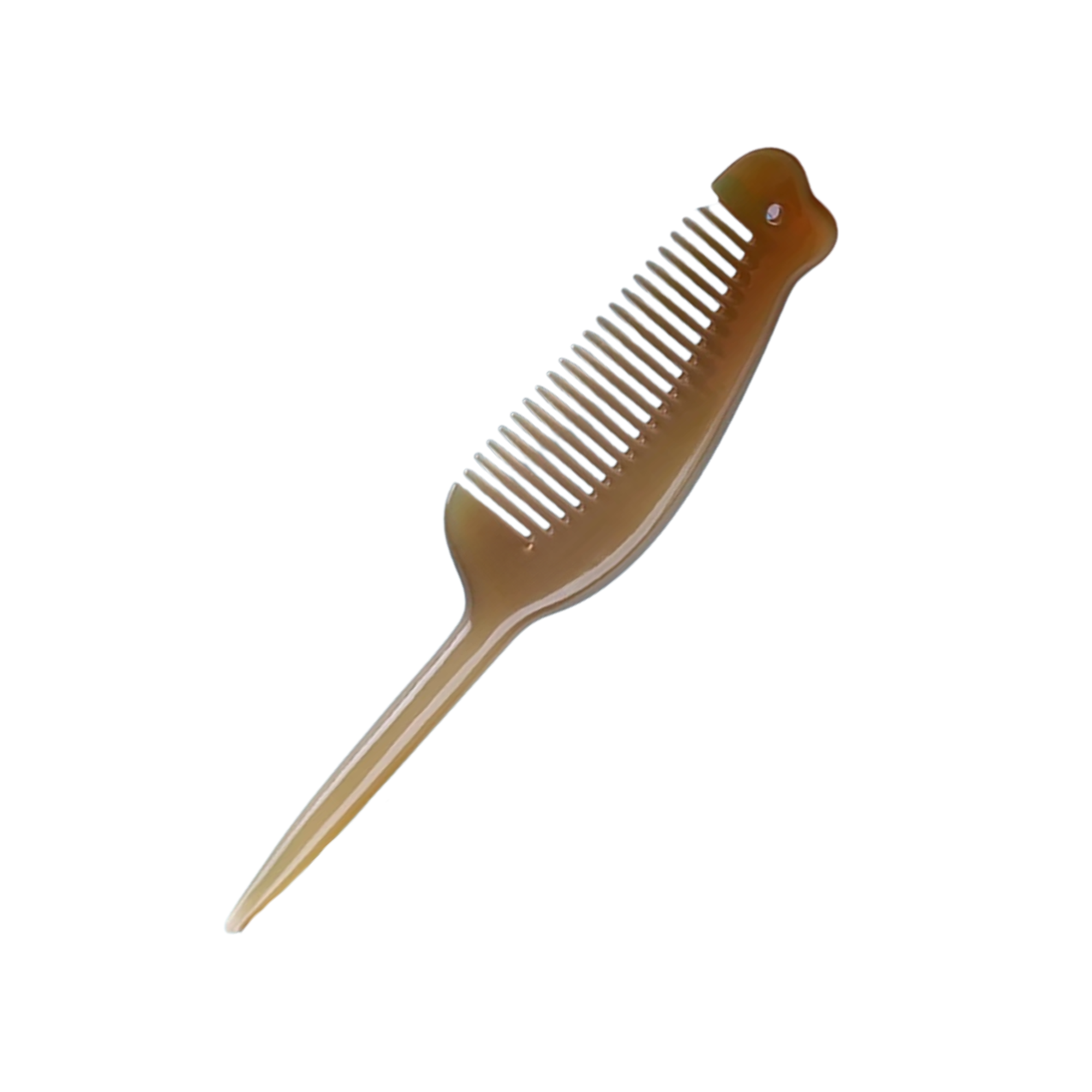 Ethical Handcrafted Buffalo Horn Mouse Comb