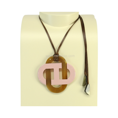 Ethical Handcrafted Buffalo Horn Pendant