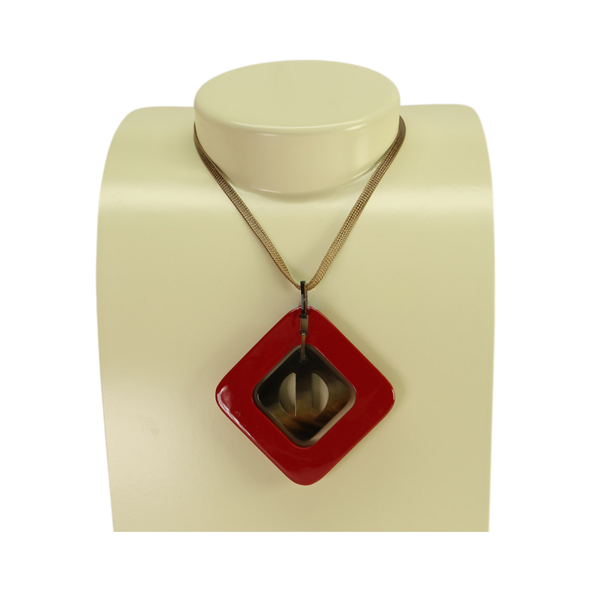 Ethical Handcrafted Buffalo Horn Pendant 4