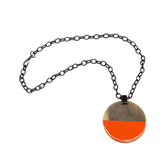 Ethical Handcrafted Buffalo Horn Pendant 7