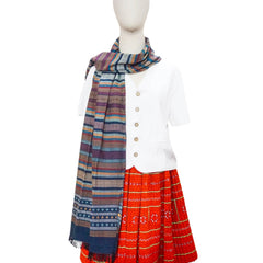 Ethnic Hand-Woven Brocade Scarves