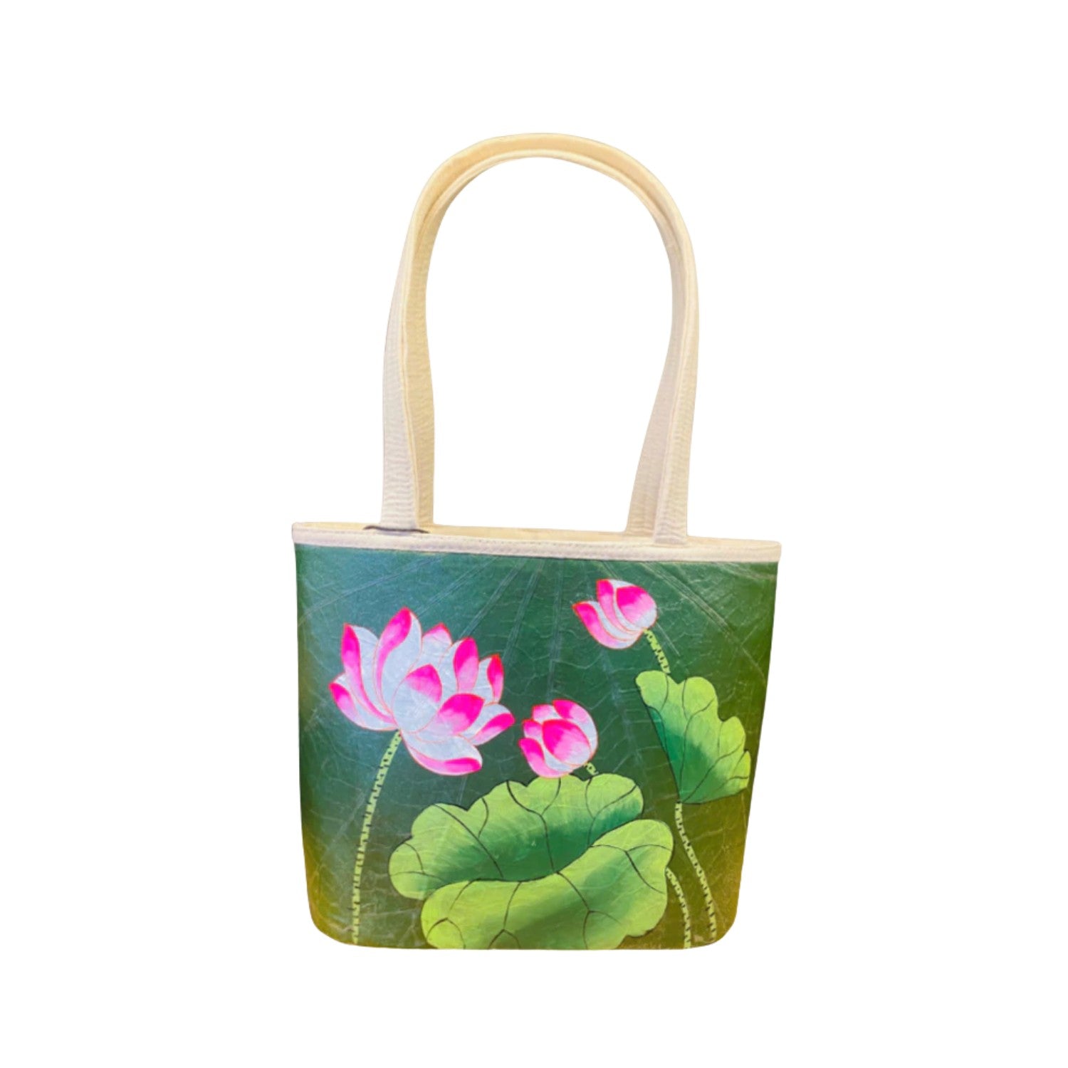 Fashionable Lotus Leaf Handbag 19