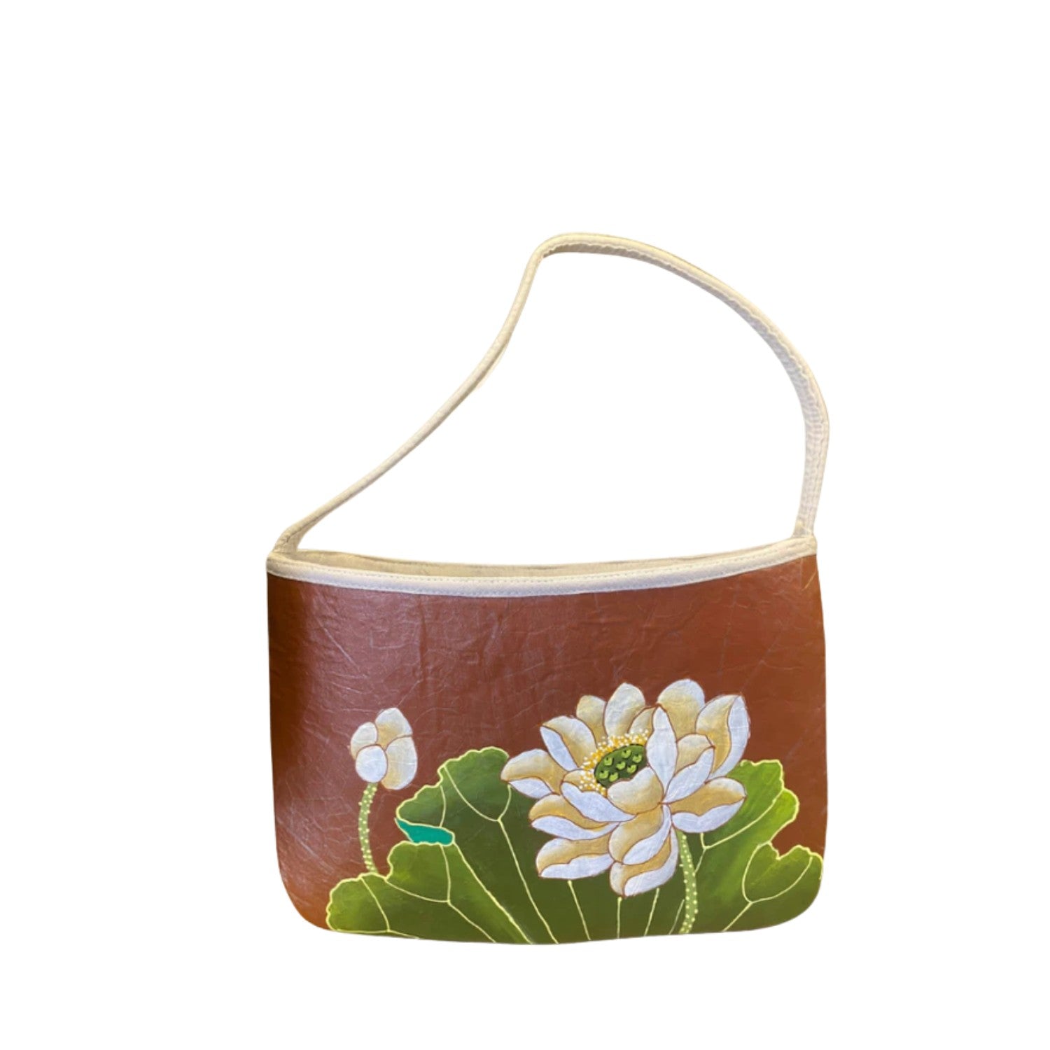 Fashionable Lotus Leaf Handbag 4