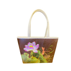 Fashionable Lotus Leaf Handbag 4