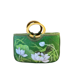 Fashionable Lotus Leaf Handbag 13
