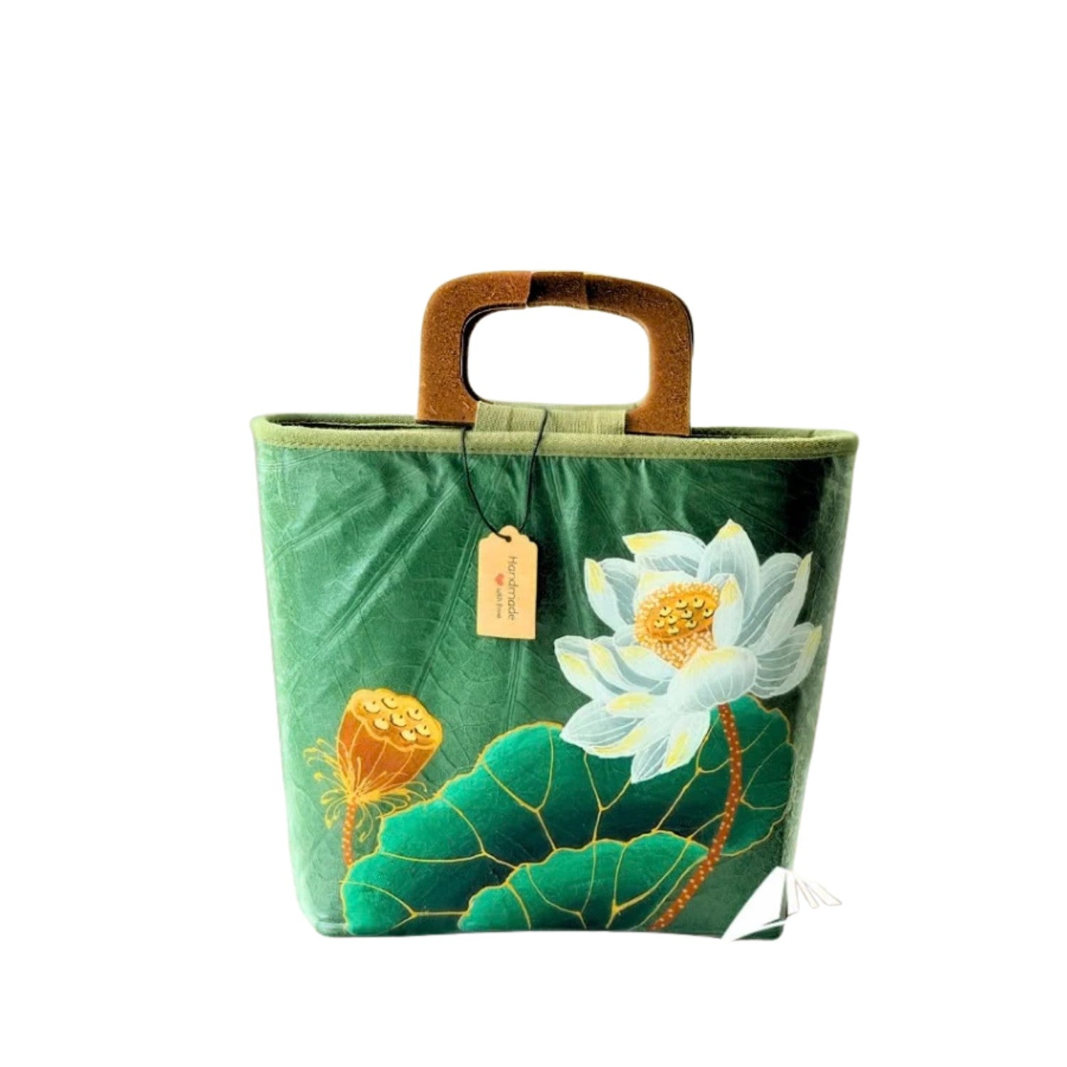 Fashionable Lotus Leaf Handbag 12