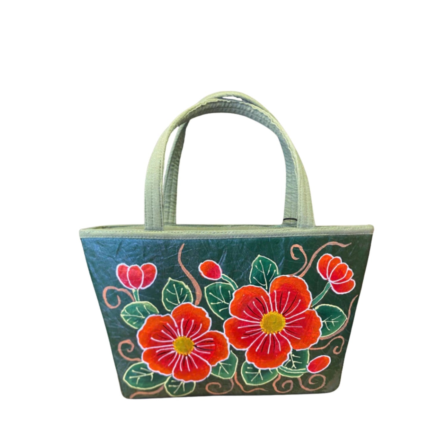 Fashionable Lotus Leaf Handbag 21