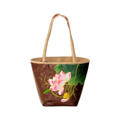 Fashionable Lotus Leaf Handbag 9