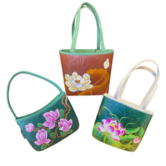 Fashionable Lotus Leaf Handbag 27