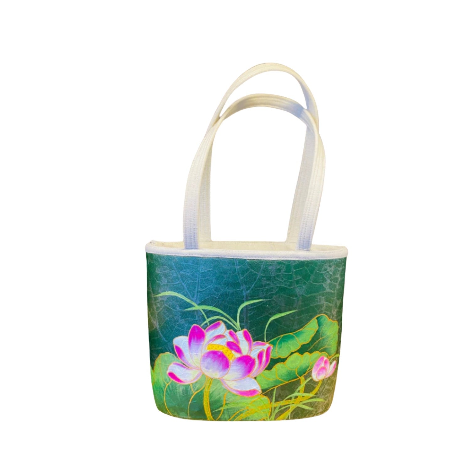 Fashionable Lotus Leaf Handbag 27