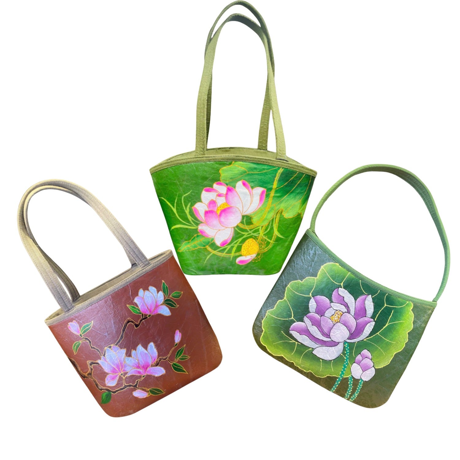 Fashionable Lotus Leaf Handbag 28
