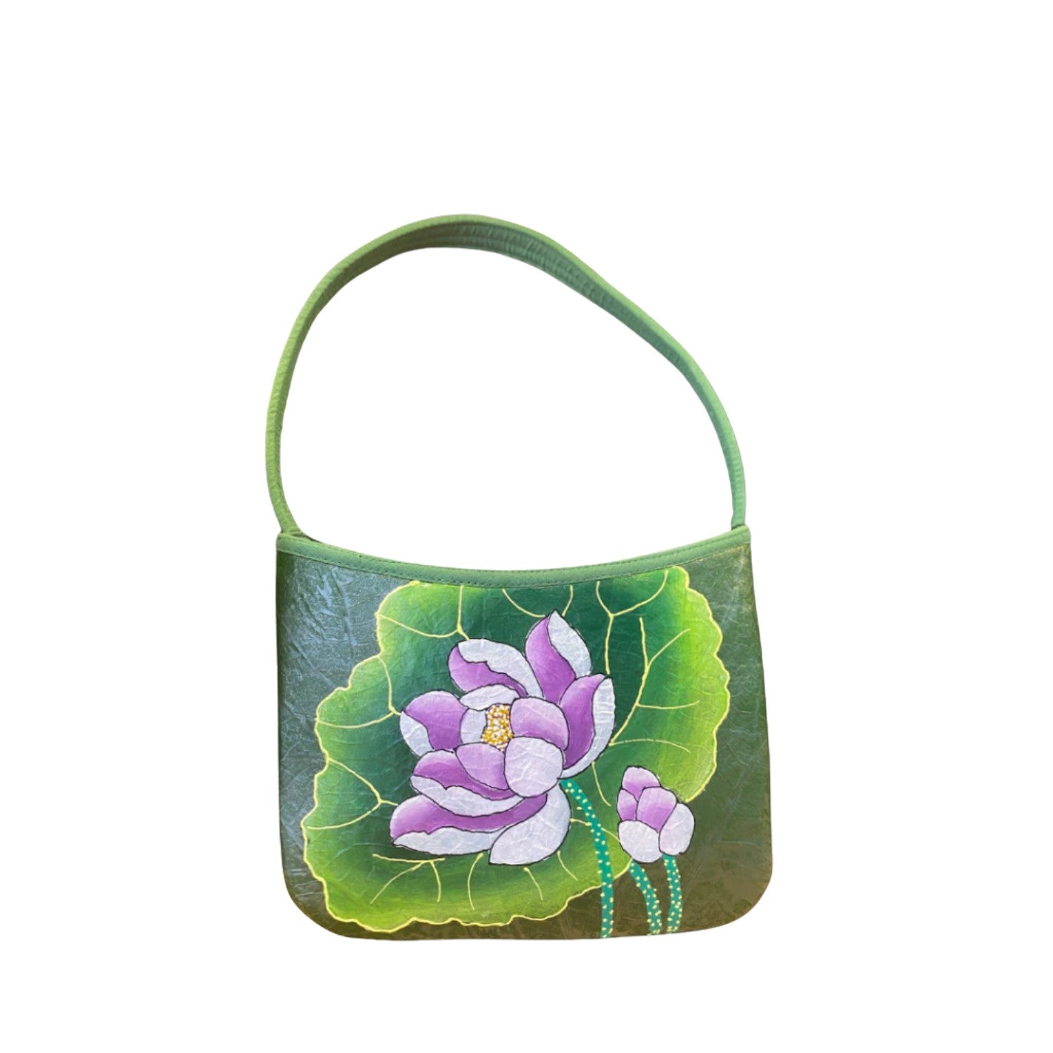 Fashionable Lotus Leaf Handbag 28