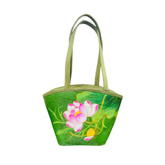 Fashionable Lotus Leaf Handbag 28