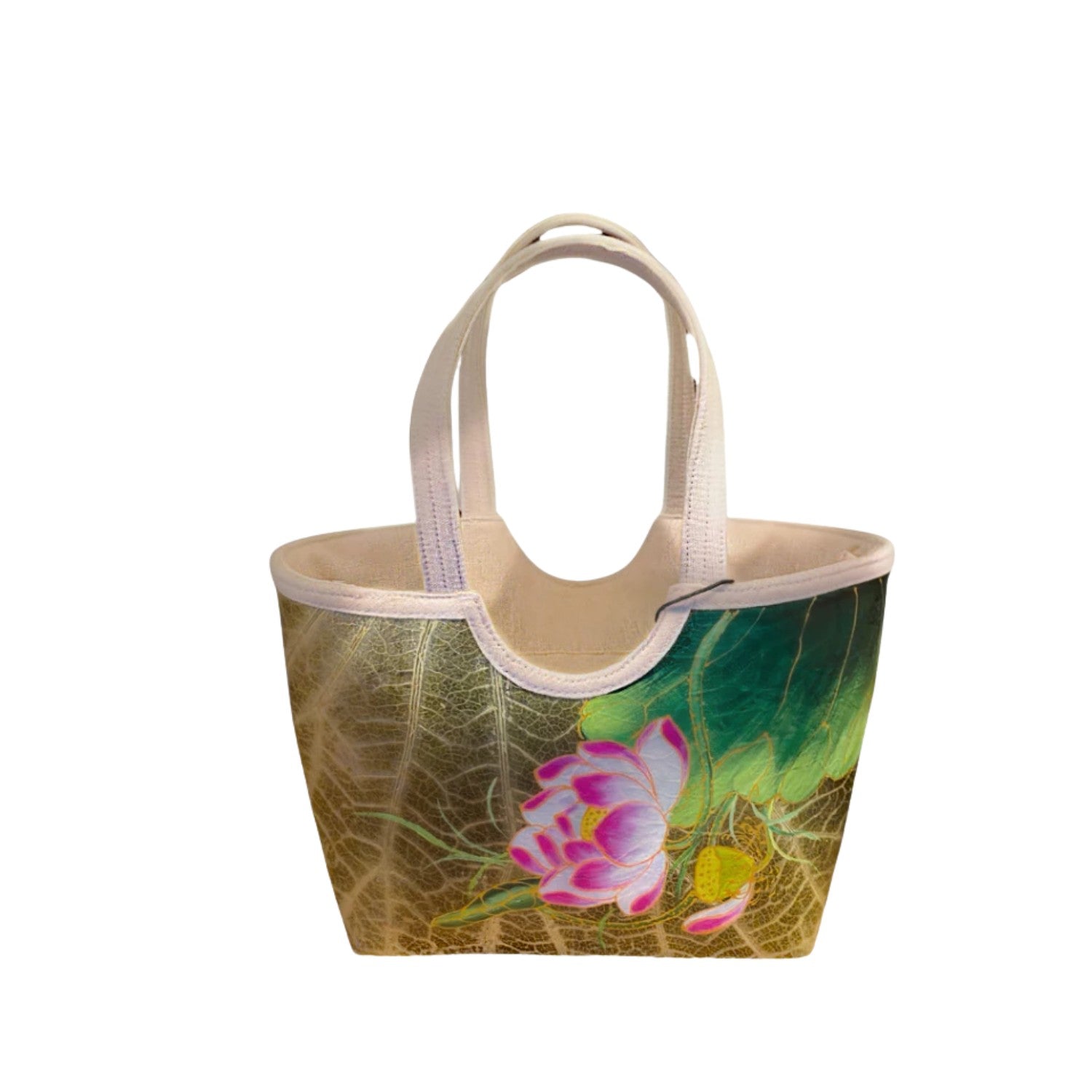 Fashionable Lotus Leaf Handbag 29