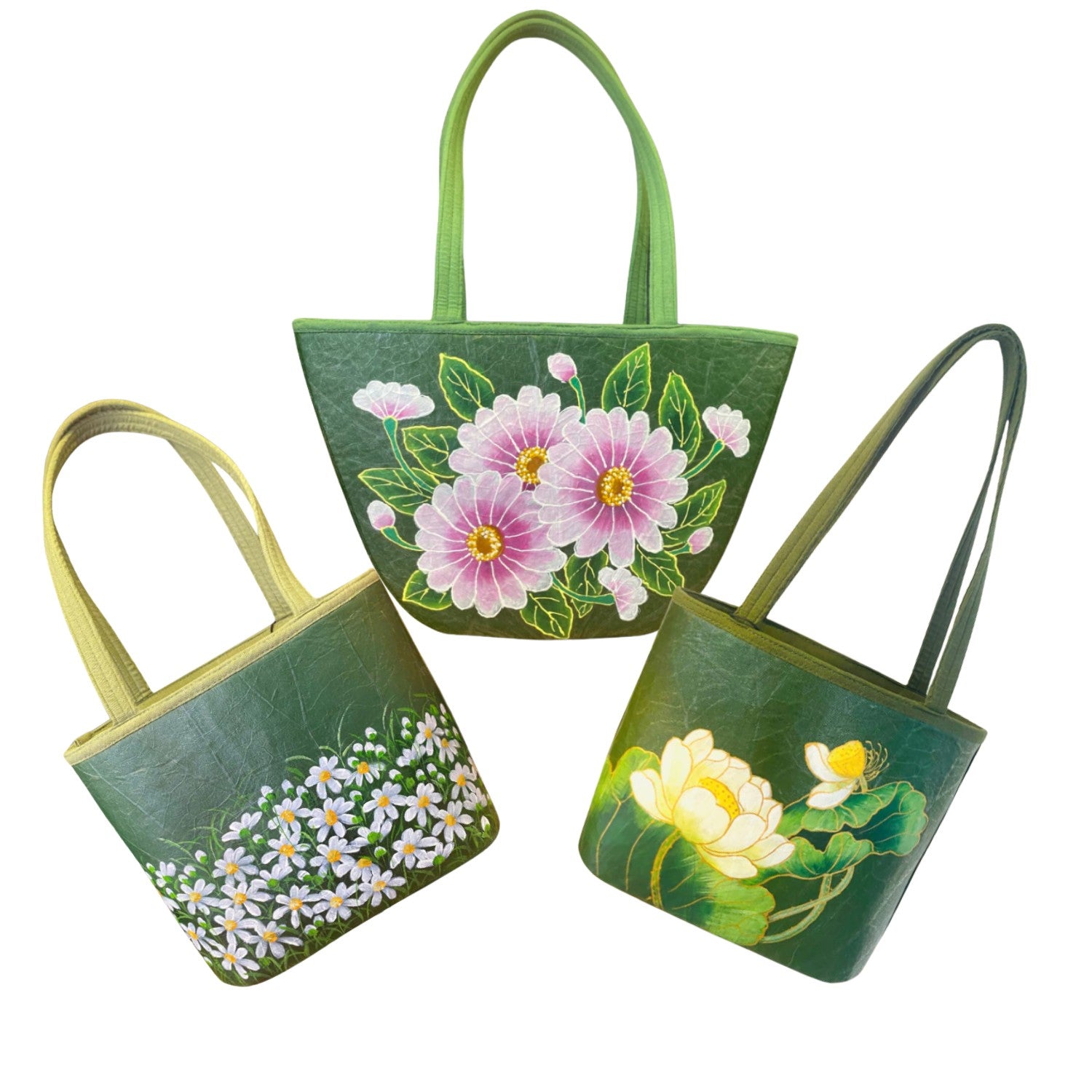 Fashionable Lotus Leaf Handbag 22
