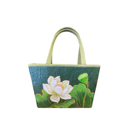 Fashionable Lotus Leaf Handbag 20