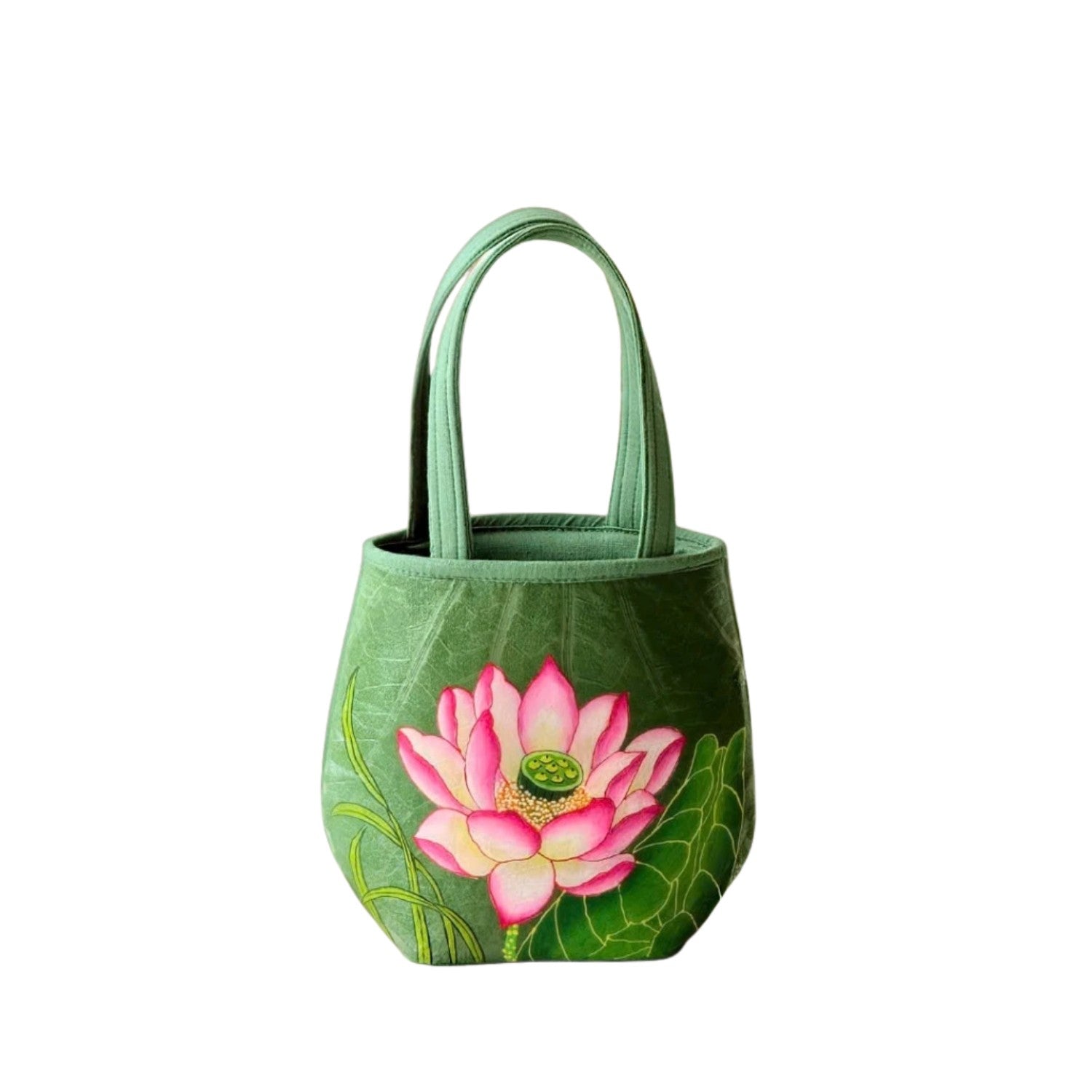 Fashionable Lotus Leaf Handbag 24