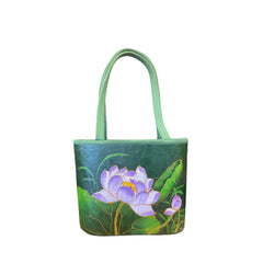 Fashionable Lotus Leaf Handbag 24