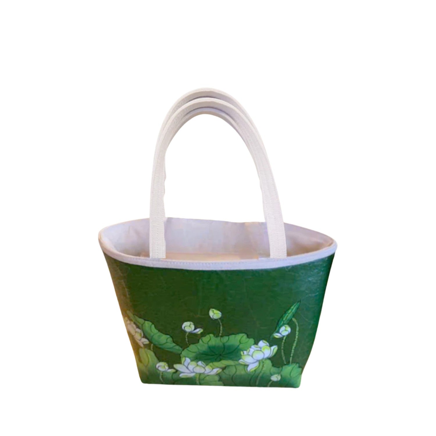 Fashionable Lotus Leaf Handbag 29