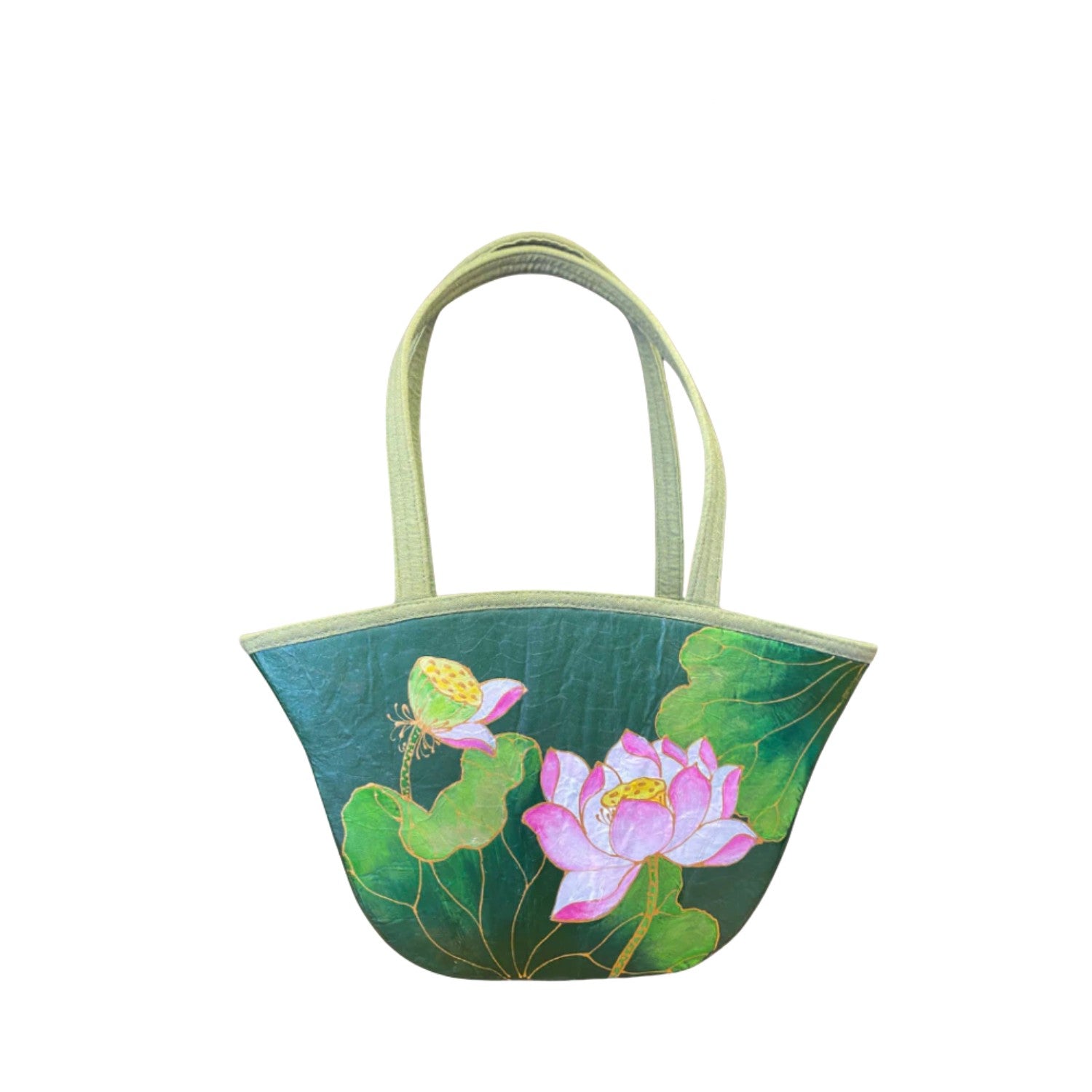 Fashionable Lotus Leaf Handbag 26