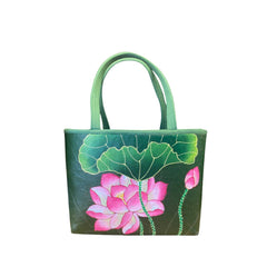 Fashionable Lotus Leaf Handbag 25