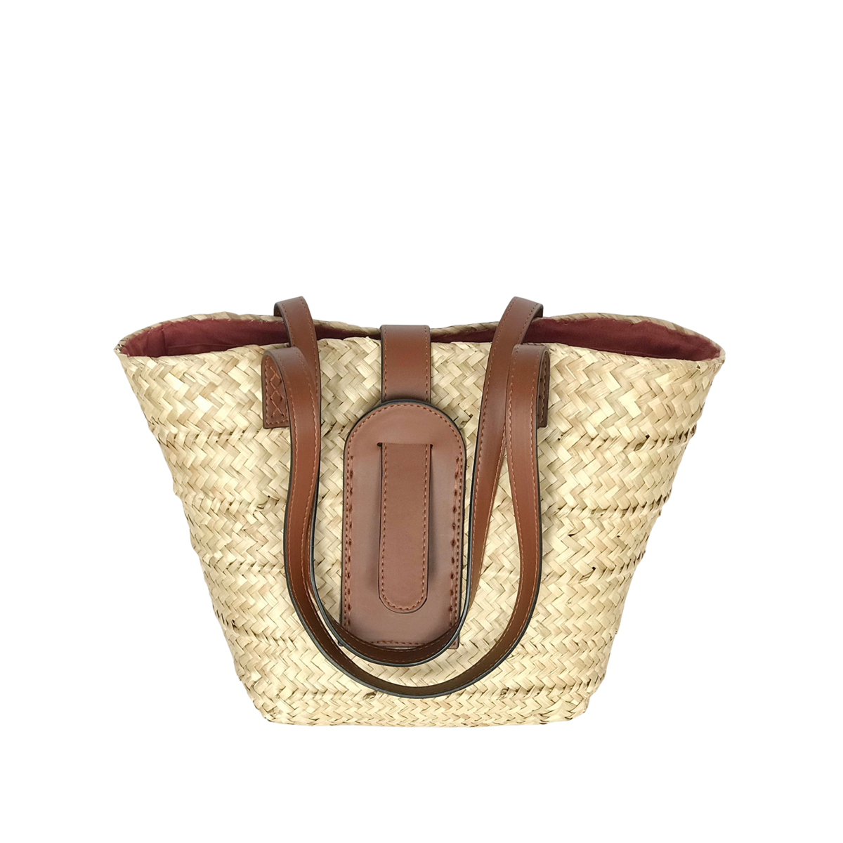 Fashionable Leather Strap Sedge Bag