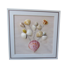Flower Vase Paintings With Seashells