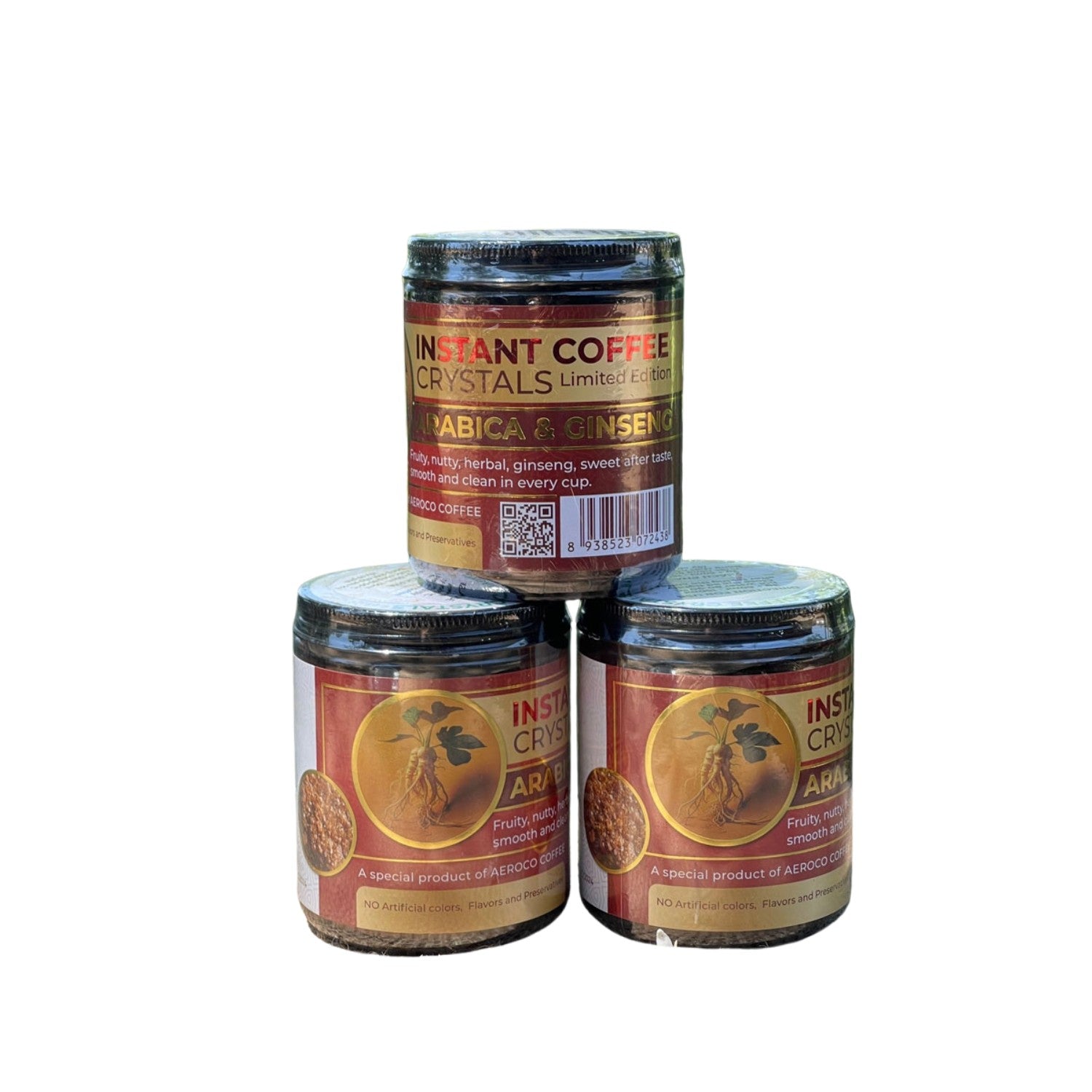 Freeze-Dried Instant Coffee And Ginseng