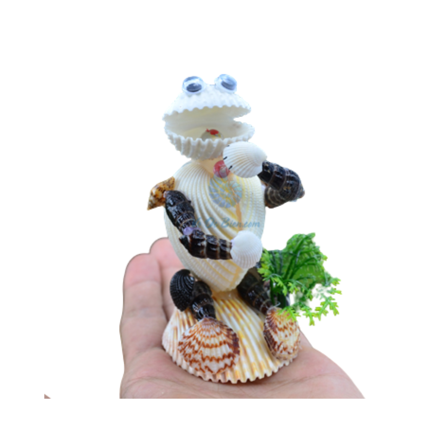 Frog Made From Seashells