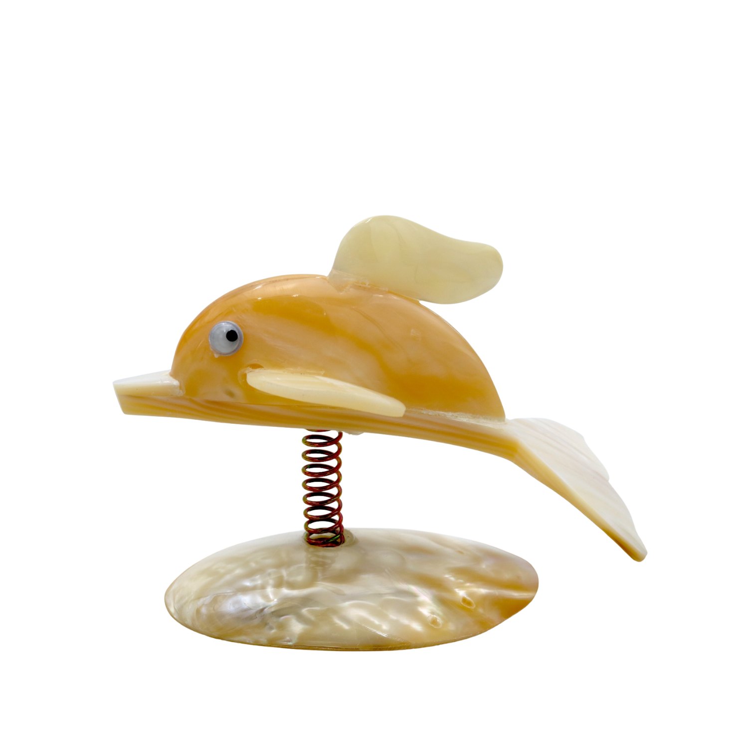 Funny Dolphin From Seashell