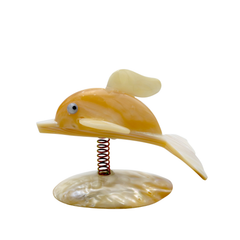 Funny Dolphin From Seashell