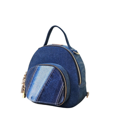 Handmade Upcycled Denim HOYA Backpack