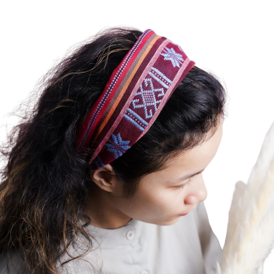 Hand-Woven Brocade Headband