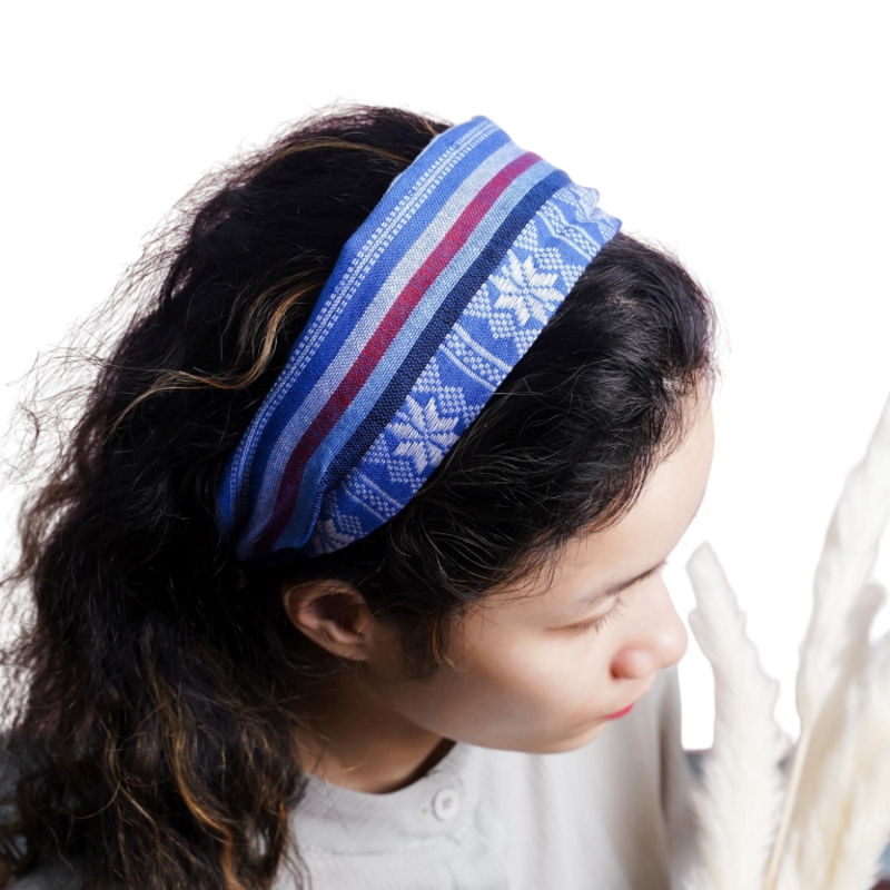 Hand-Woven Brocade Headband