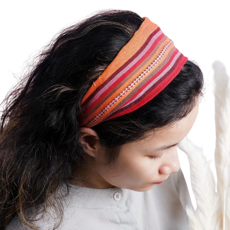 Hand-Woven Brocade Headband