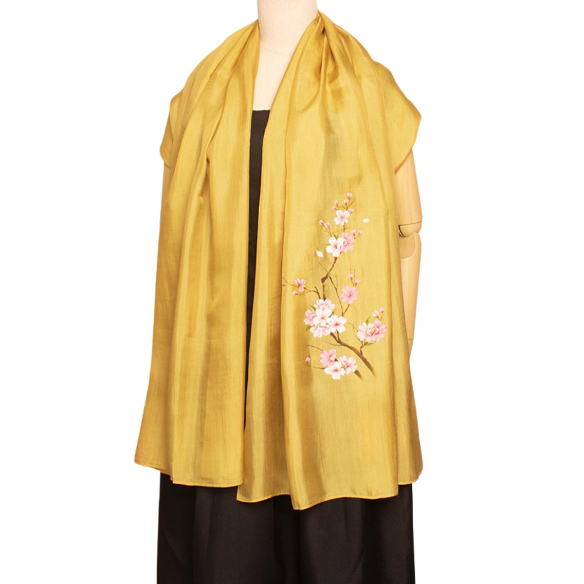 Hand Painted Scarves Mulberry Silk Handcrafted