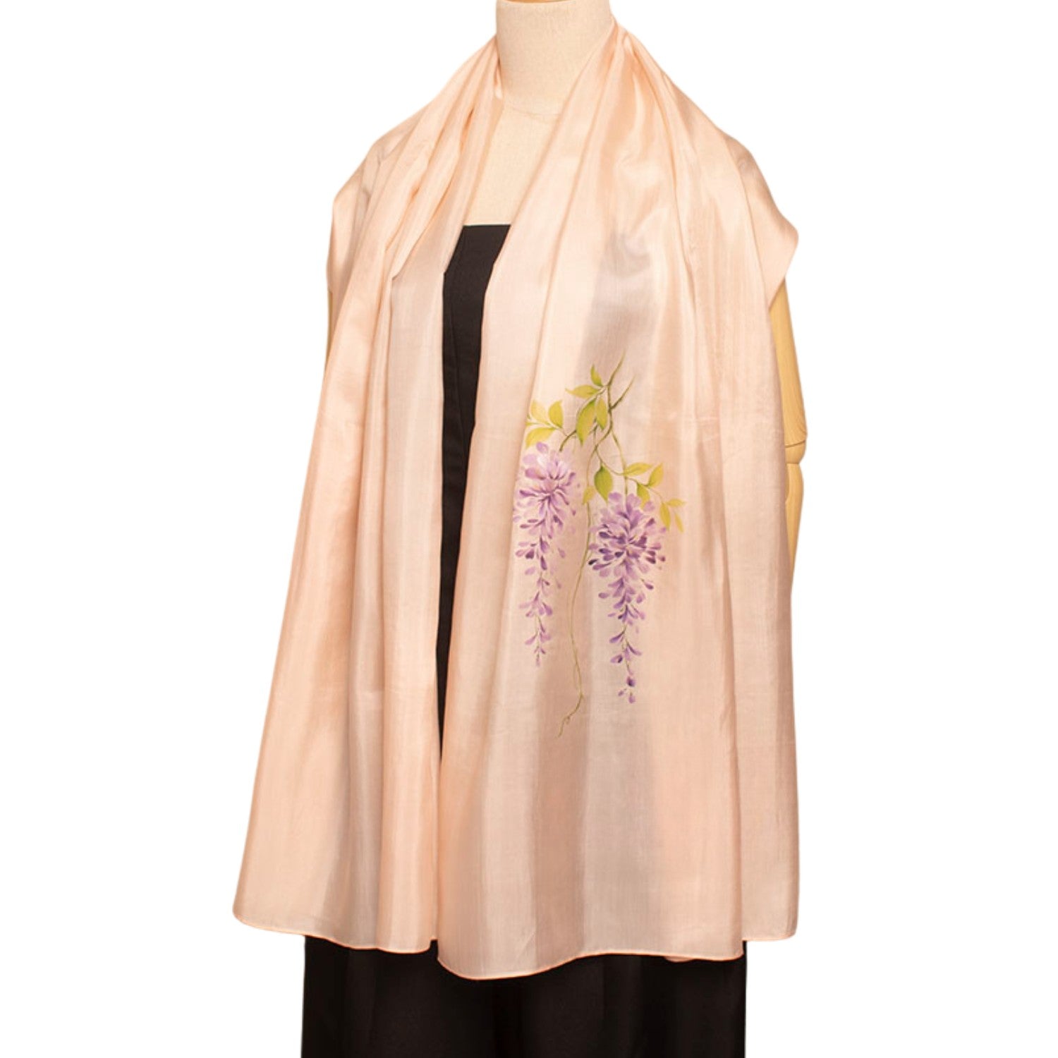 Hand Painted Scarves Mulberry Silk Handcrafted
