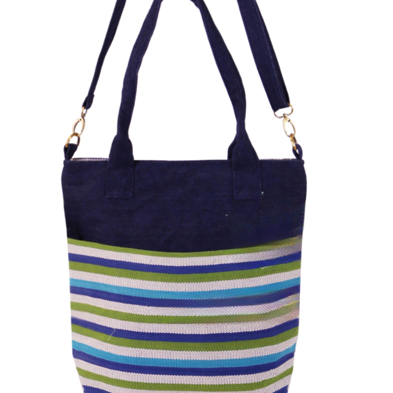 Hand-Woven Brocade Crossbody Bag