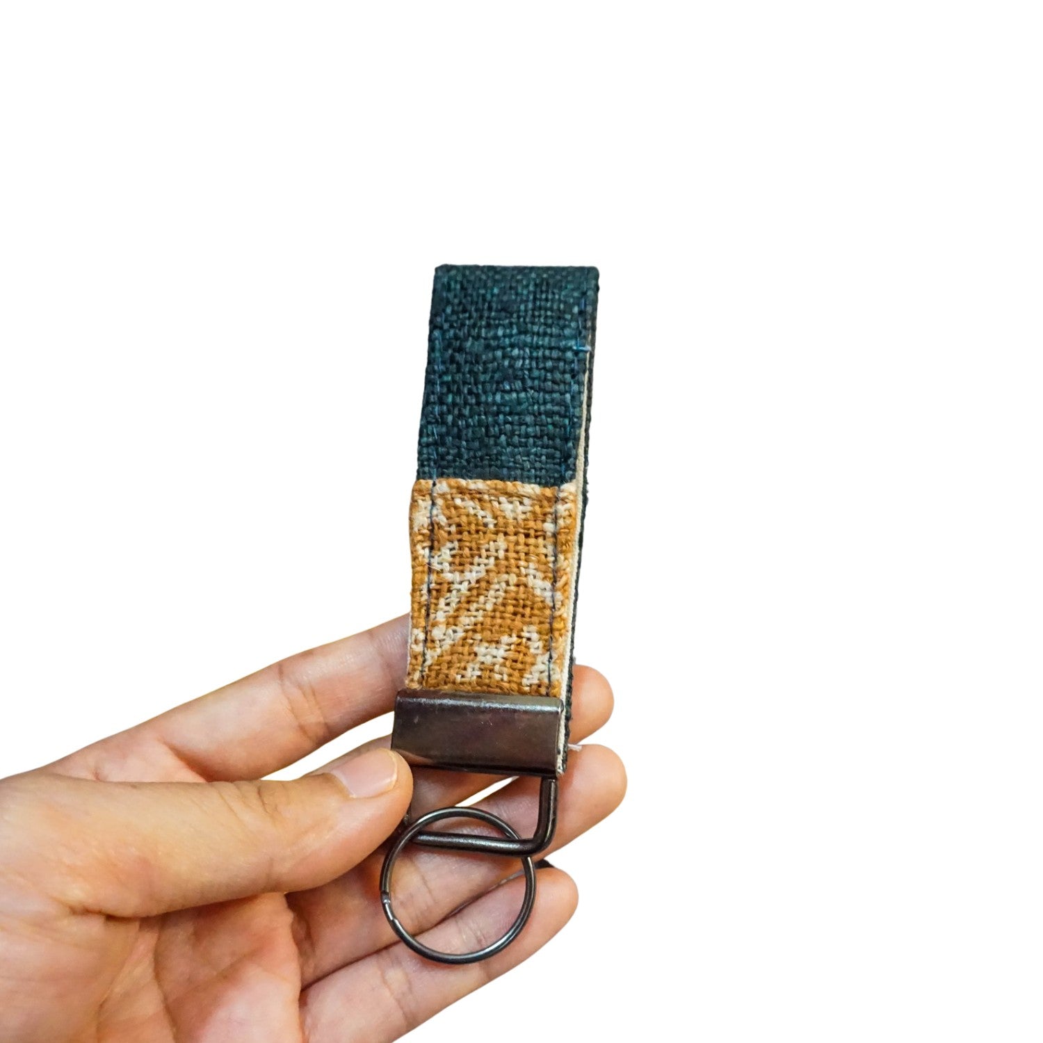 Hand Woven Brocade Keychains