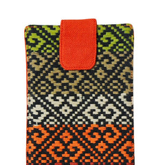 Hand-Woven Brocade Phone Bag