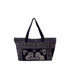 Hand-Woven Brocade Shoulder Bag