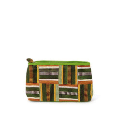 Hand-Woven Brocade Cosmetic Wallet